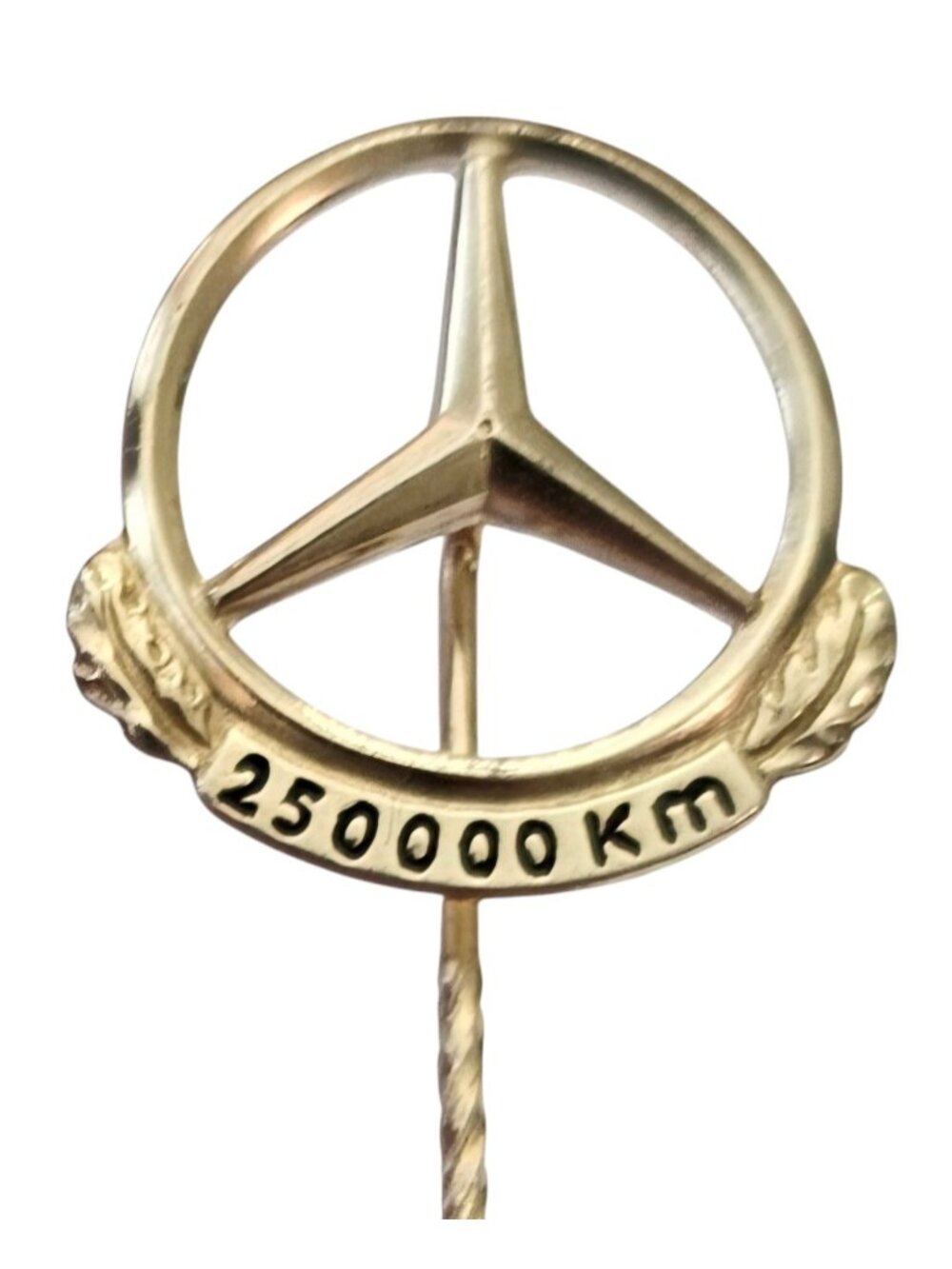 Mercedes-Benz 835 Silver Vermeil 250,000 Km Stick Lapel Pin, J35 - Picture 4 of 7